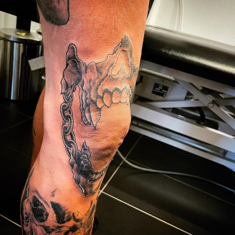 Tatuering gjord på Vallentuna Kliniken i Vallentuna