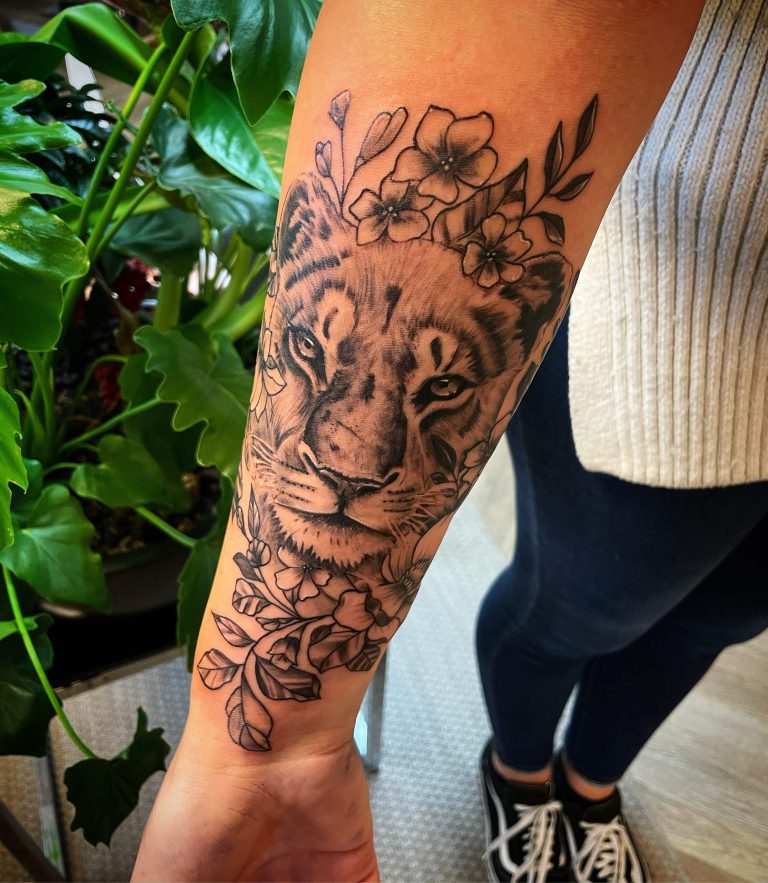 Tatuering gjord på Vallentuna Kliniken i Vallentuna