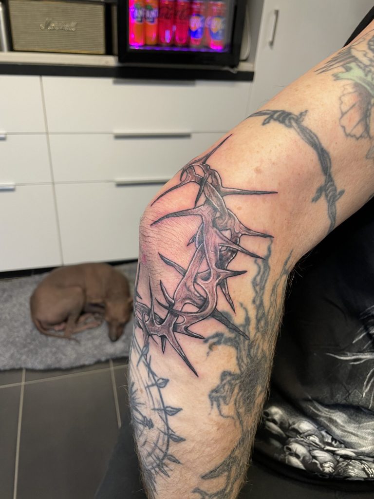 Tatuering gjord på Vallentuna Kliniken i Vallentuna