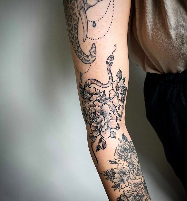 Tatuering gjord på Vallentuna Kliniken i Vallentuna